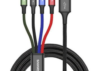 Kabel USB 4w1 2xUSB-C