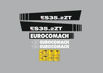Naklejki oklejenie naklejka - EUROCOMACH ES35.2ZT Zamiennik