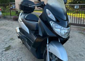 Suzuki Burgman 125 – 2004 rok | 2 kluczyki | Kufer | LeoVince Gran Turismo