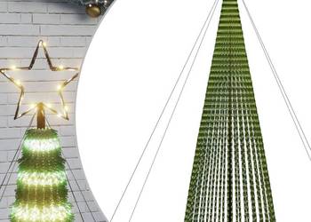 Choinka LED 1544 LEDs Ciepła biel 500 cm(SKU:358072)