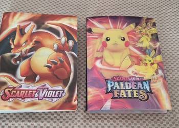 album z kartami pokemon zestaw 2szt