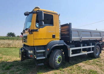 Wywrotka MAN TGM 18.250 -  2w1  Pługopiaskarka - Kiper