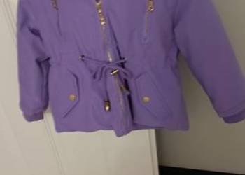 Kurtka wiosenno jesienna ocieplana dziewczęca