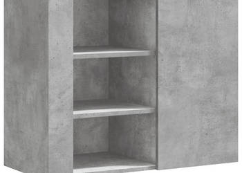 Szafka wisząca szarość betonu 75x35x60 cm WM-848426