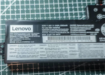 Bateria wew. Lenovo Thinkpad T480 - 01AV489 - ORYGINAŁ - Kraków
