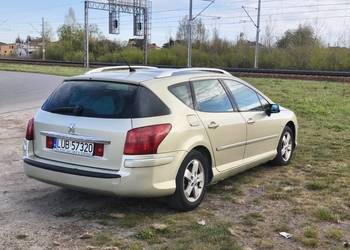 Peugeot 407 2.0 benzyna 2007 sprawna klimatyzacja