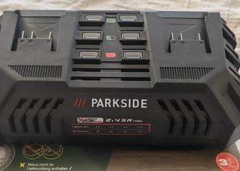 Ładowarka podwójna Parkside PDSLG 20 B1