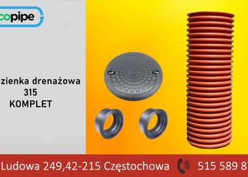 Studnia drenarska 315 studzienka drenażowa odwodnienie