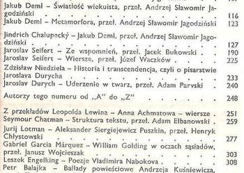 LITERATURA NA ŚWIECIE - 1984 NR 04 (153)