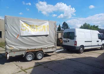 Przyczepa dwuosoowa Heinemann 2000kg DMC