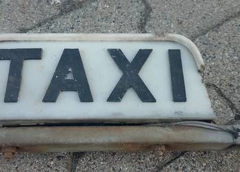 Taxi kogut PRL .Prost z fiata 125 p.