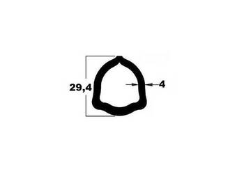 Rura teflonowana 1260 mm, profil trójkątny  29x4 2TI21260RIL