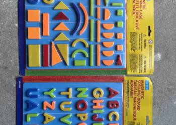 Magnetyczne litery/figury