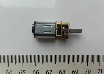 Silnik Micro GA12-N20, 6V, z przekładnią spowalniającą 15RPM, 10g, NOWY, be