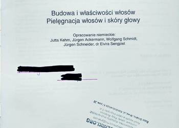 Włosy i ich pielęgnacja Rea używane antykwariaty książki