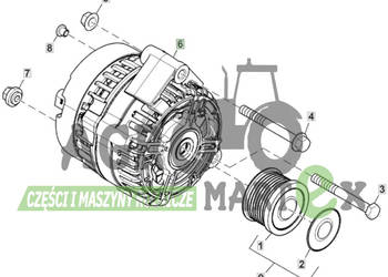 AL232855, AL216330 ALTERNATOR 150/170A 14V JD