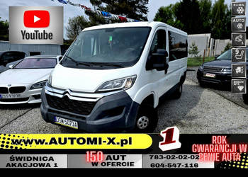 Citroen Jumper -SPRZEDANY- 9 Osobowy * Nawiewy/Zamiana * Gwarancja - Autom…