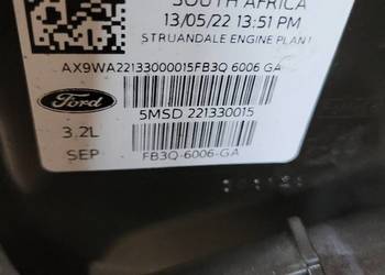 Silnik Ford Ranger FB3Q6006GA 1885682 BRATFORD RADOM NOWY