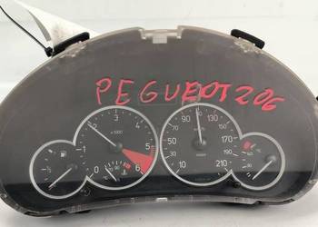 LICZNIK ZEGAR PEUGEOT 206 9656696580