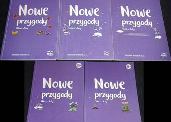 Nowe przygody Olka i Ady. Poziom BB+. Przewodnik metodyczny cz. 1-2-3-4-5