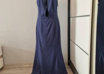 Maxi suknia balowa z trenem Jarlo rozm.XL