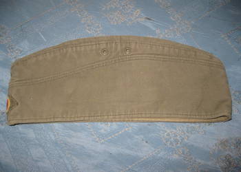 Czapka furażerka wojskowa GERMANY Khaki rozmiar 57 rok 1977