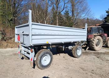 Przyczepa Czeska BSS 8T. Kiper Na Dwie Strony, Dolne Otwieranie