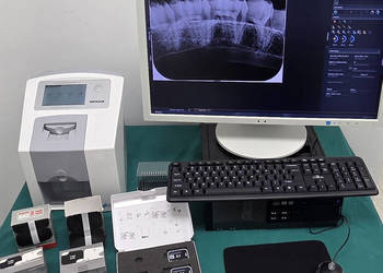 Zestaw skaner płytek RTG Dürr Dental VistaScan Mini + Komputer Dell