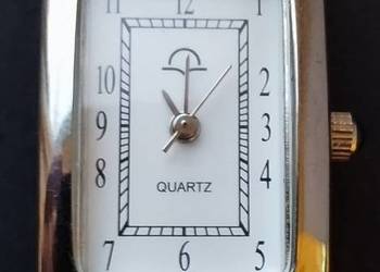 Zegarek damski Quartz Bransoletka Vitange Biznesowy Srebrny