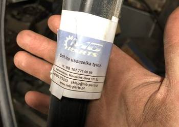 Uszczelka tylnej szyby Soft top mercedes w107 107 r107 sl
