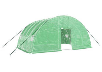 Szklarnia ze stalową ramą zielona 24 m² 6x4x285 m WM-3188105