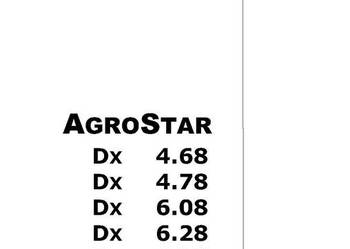 Deutz Fahr AgroStar DX 4.68 4.78 6.08 6.28 6.38 Instrukcja PL