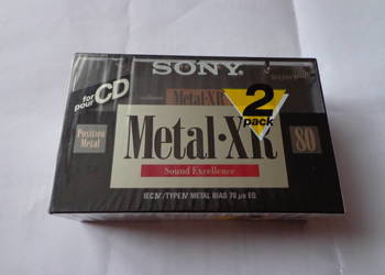 Kasety magnetofonowe SONY XR METAL