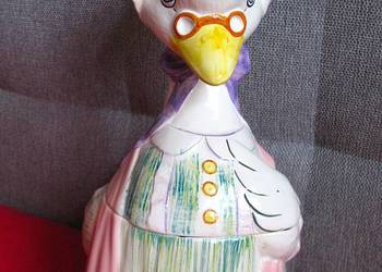 Matka Gęś _ pojemnik w stylu vintage - 37 cm