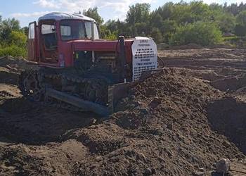 spycharka dt spychacz niwelacja ziemia usługi dt 75 det 75 spych dt75