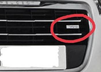 Peugeot 3008 I  lift 13-16 emblemat znaczek Grill Hybrid4