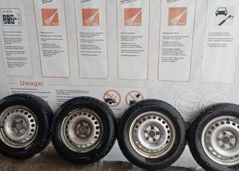 3 komplety kół  wv T5 ford connect i skoda fabia