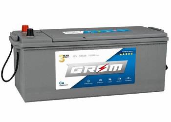 Akumulator GROM Premium 180Ah 1050A EN LEWY PLUS