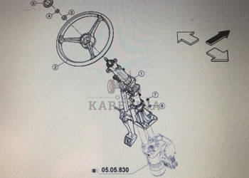 CLAAS 00 1128 473 2/00 2622 325 0/Claas kolumna kierownicy/Claas Arion 640…