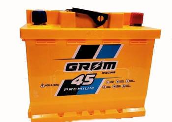 Akumulator GROM RACING 45Ah 450A EN PRAWY PLUS