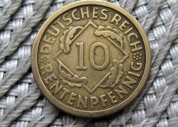 Niemcy 10 Rentenpfennig 1924r - A