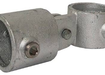 Element łączący 2-ele. 173-D 48.3 mm wychylny C45G40