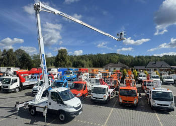 Iveco Daily 35S14 Podnośnik Koszowy Multitel MZ 250 Zwyżka UDT MX Versalif…