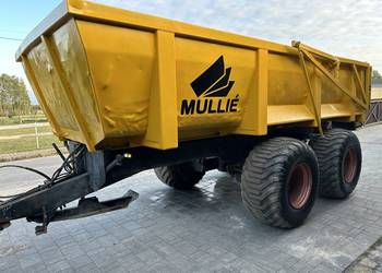 Przyczepa wywrotka kiper budowlana rolnicza Mullie 22 18t