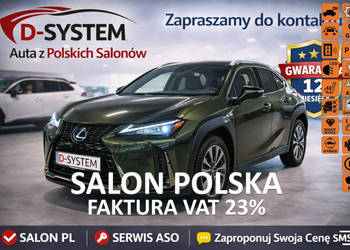 Lexus UX 23 Salon Polska 2,0 HYBRID Lexus UX 2.0 250h F Sport Design+