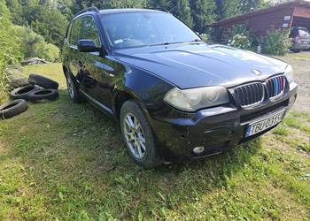 Bmw x3 e83 lift mpakiet na części maska chłodnica silnik skrzynia
