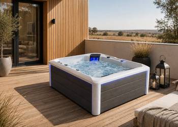 Dżakuzi spa ogrodowe AWT IN-704 premium energooszczędne 3-osobowe