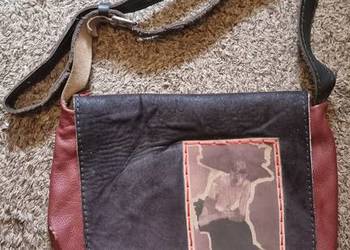 Torba niepowtarzalna retro handmade uortret kobiety - Modigliani Patch