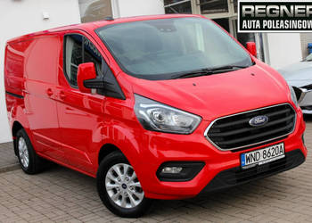 Ford Transit Custom Limited Automat SalonPL FV23% Duży Serwis 170KM Kamera…