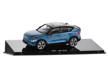 VOLVO model C40 Recharge 1:43 Fjord Blue OE